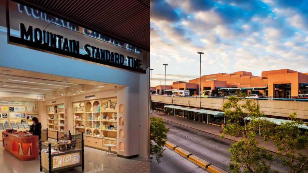 El aeropuerto de Albuquerque se convierte en un centro de arte y agricultura local