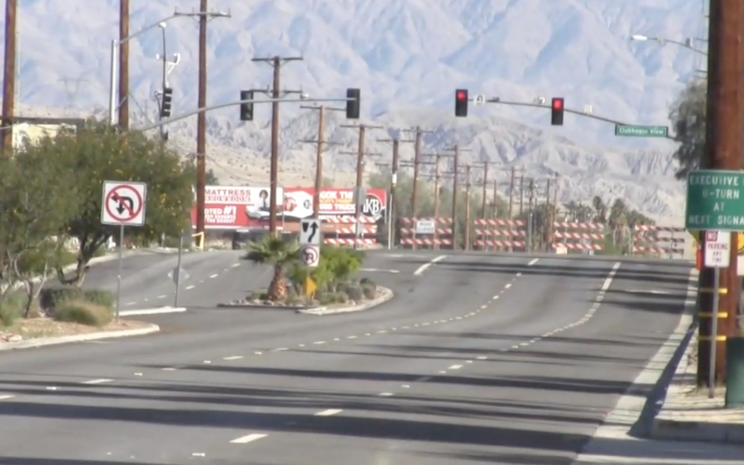 Severa Tormenta de Nochebuena Provoca Inundaciones y Cierres Viales en Palm Springs