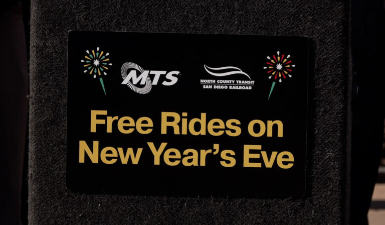 Transporte Público Gratis en Año Nuevo 2026 para Asegurar Celebraciones Seguras en San Diego