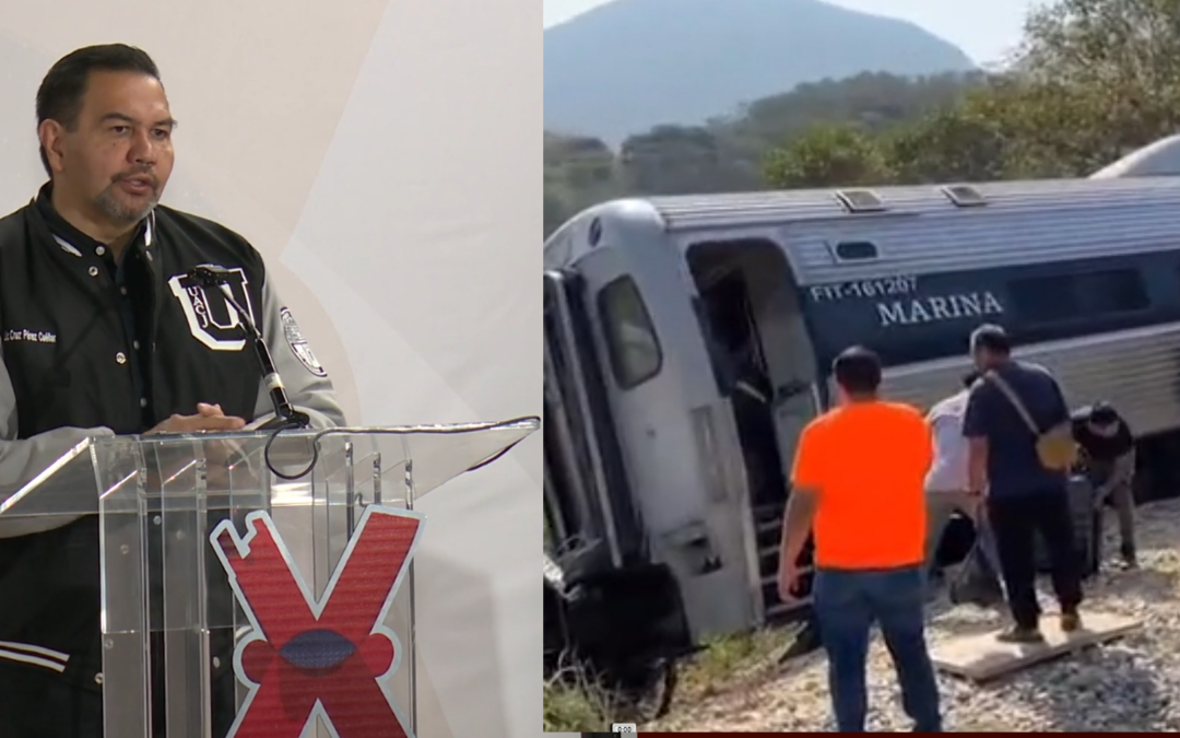 Accidente de tren en Oaxaca: Alcalde Cruz Pérez Cuellar aborda la falta de comunicación con juarenses afectados