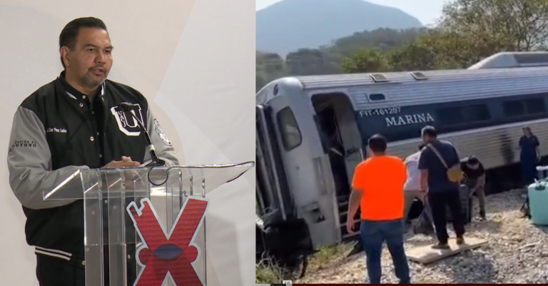 Accidente de tren en Oaxaca: Alcalde Cruz Pérez Cuellar aborda la falta de comunicación con juarenses afectados