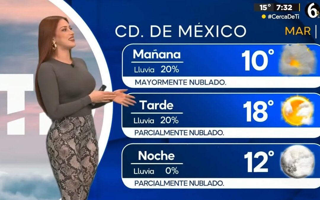 Clima Ciudad de México: Pronóstico de Temperatura Mínima para el 30 de Diciembre