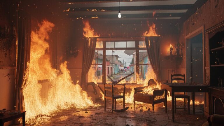 Incendios en Saltillo: Adolescentes encienden casa con cuetes en la colonia María del Carmen Cavazos