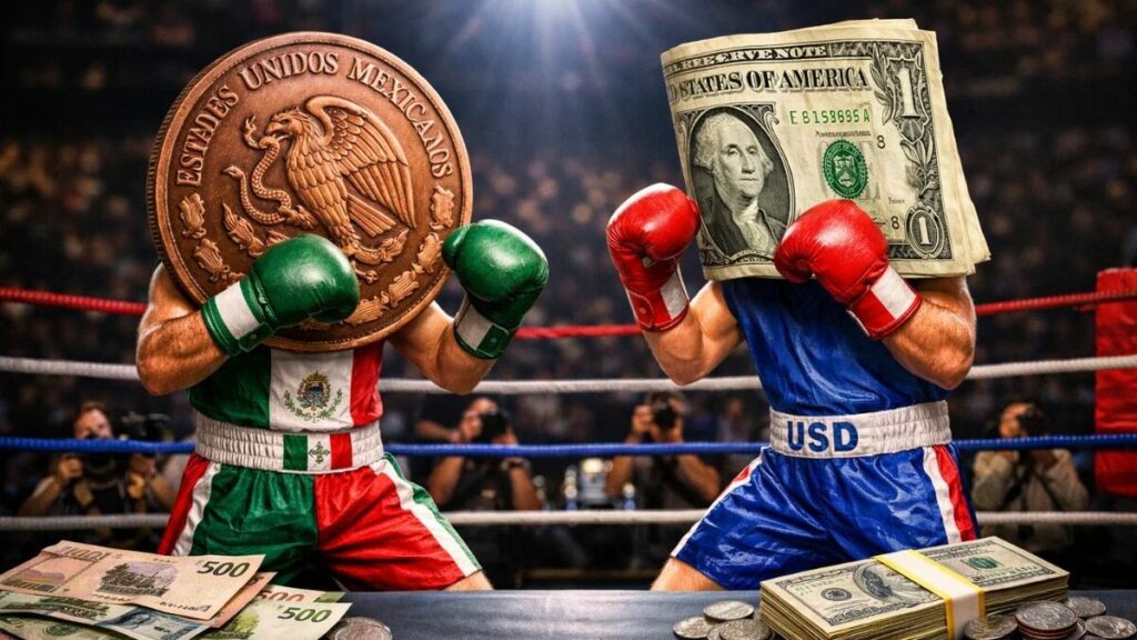 El Peso Mexicano Fortalece su Posición: Cotización a 17.97 por Dólar al Cierre de 2025