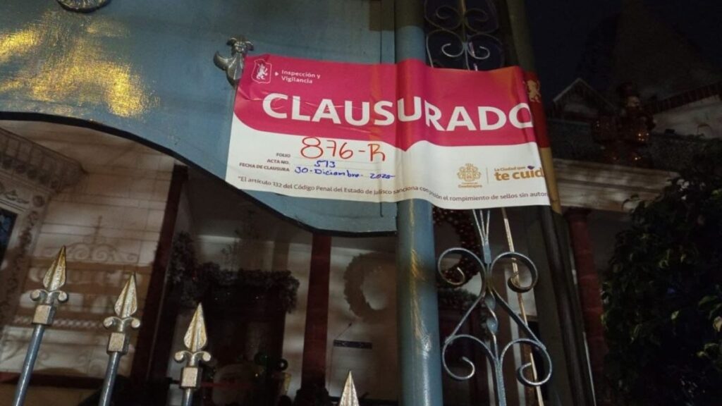 Guadalajara Actúa Contra el Ruido: Clausuran Mansión Clover Lawn por Exceso de Sonido