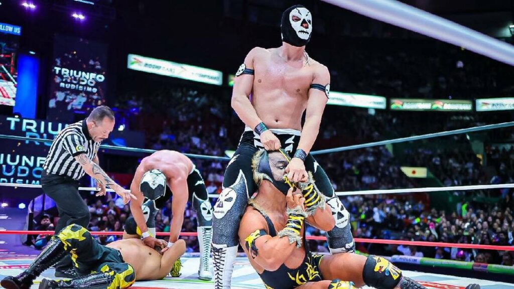 CMLL da inicio al 2026 con impactante lucha en jaula de máscara vs cabellera