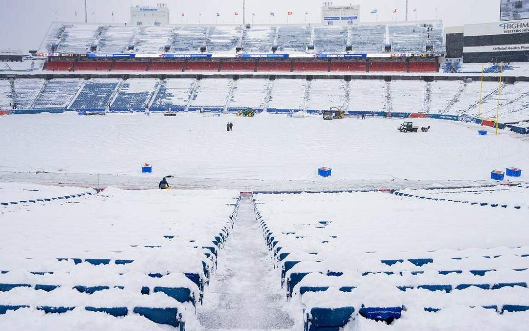Buffalo Bills Lanza Convocatoria a Aficionados para Limpiar la Nieve del Highmark Stadium