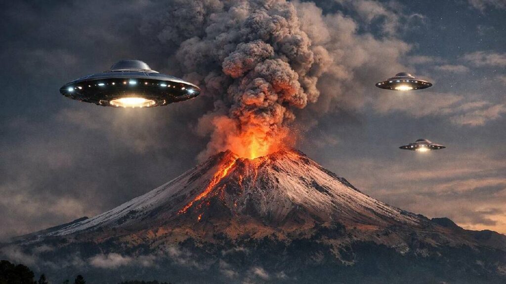 Ovnis en el Popocatépetl: Extraños Objetos Luminosos Capturados en 2025