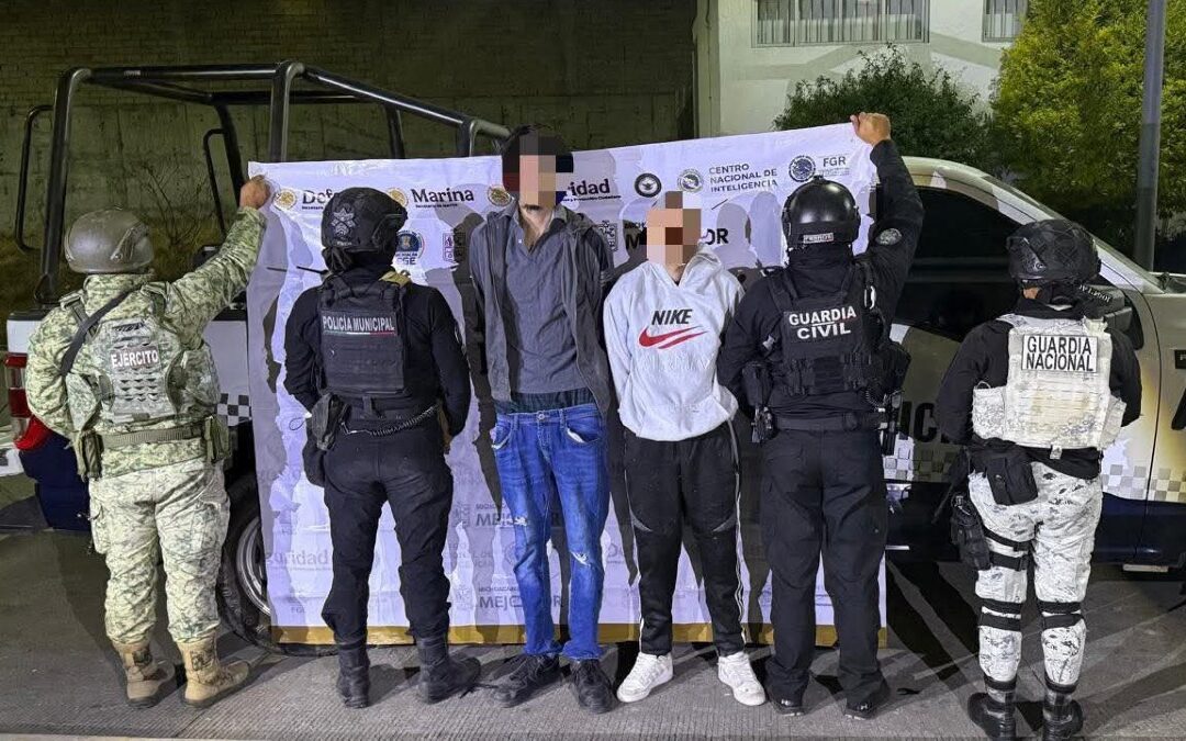 Attempto de Asesinato en Michoacán: Dos Hombres Arrestados Tras Persecución de Policías Municipales