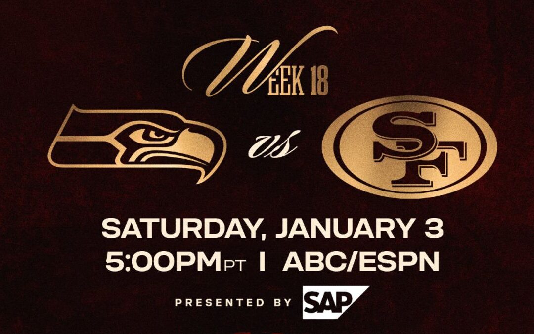 Seahawks vs 49ers: Cómo ver EN VIVO el emocionante partido de la NFL en Semana 18
