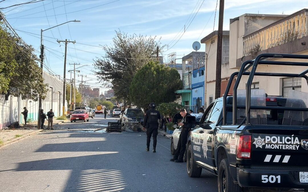 Incendio en Monterrey: Explosión de Gas Deja Varios Lesionados
