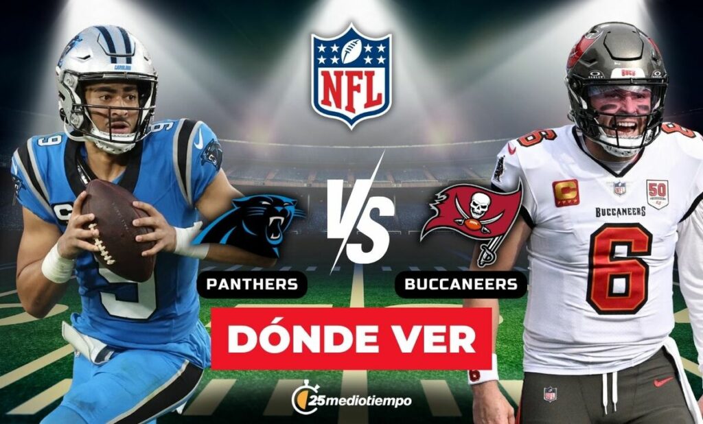Buccaneers vs. Panthers: Descubre a qué hora y dónde ver EN VIVO el partido por el título del Sur de la NFC en la Semana 18 de la NFL