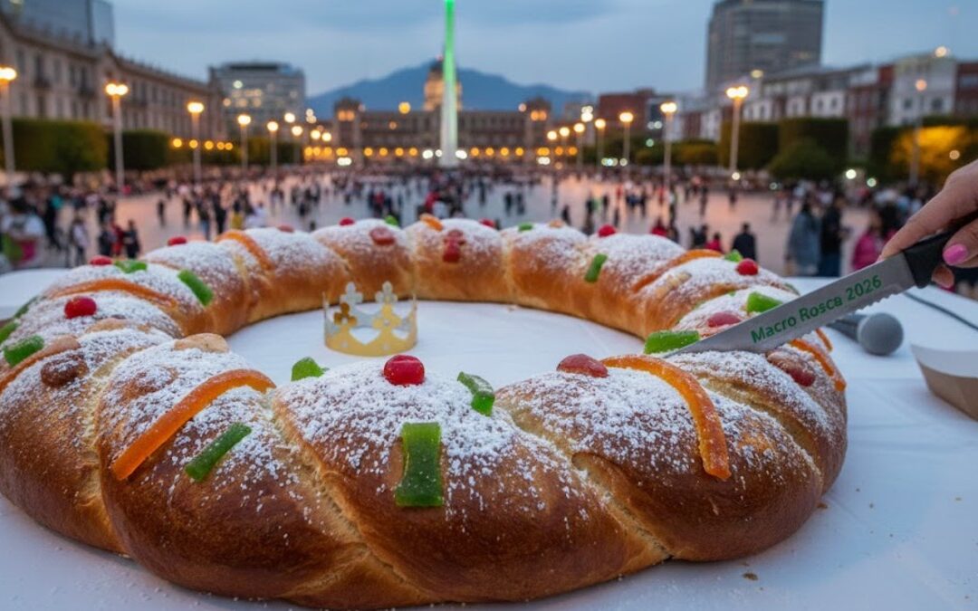 Descubre la Macro Rosca de Reyes 2026 en Monterrey: fecha, hora y sorpresas