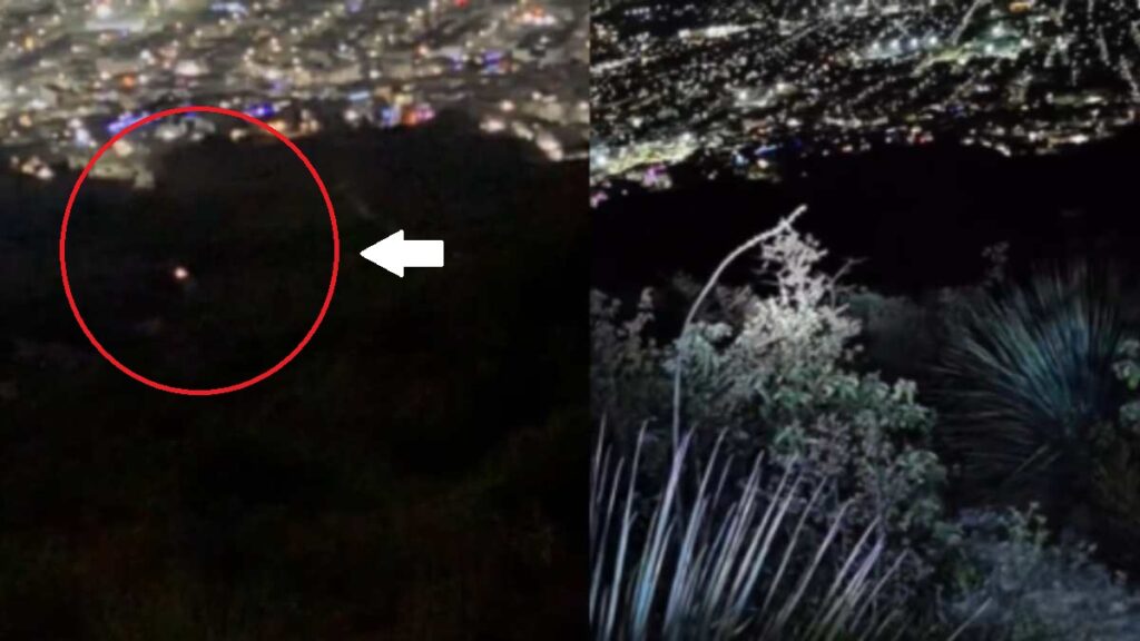 Luces Extrañas en el Cerro de las Mitras: ¿Evidencia de Brujas en Santa Catarina? | VIDEO
