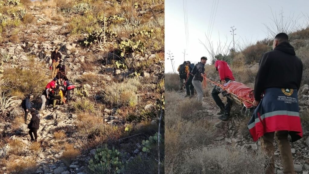 Emergencia en el Cerro de las Noas: Senderista sufre fractura de tobillo