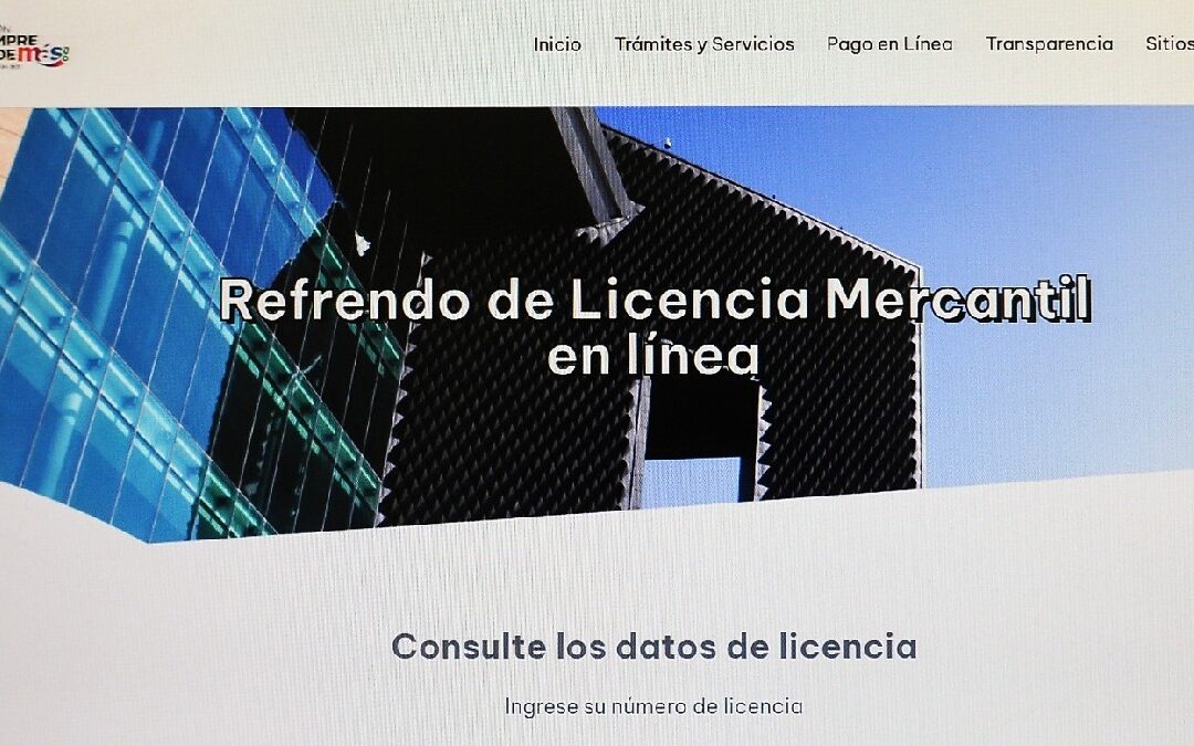 Renueva tu Licencia de Funcionamiento Mercantil en Línea en Nuevo México