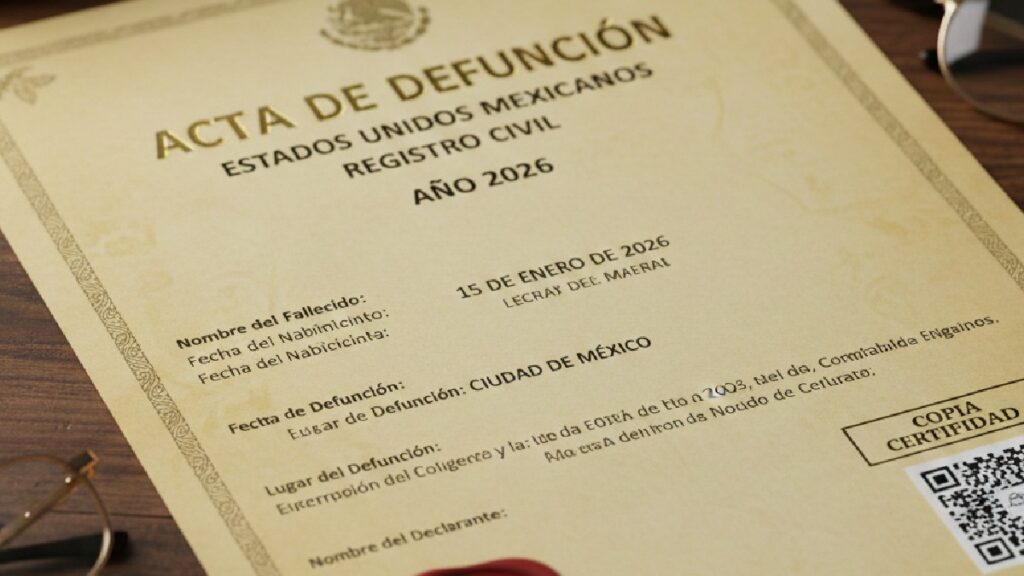 Costos y Procedimientos para Tramitar el Acta de Defunción en 2026 en Torreón