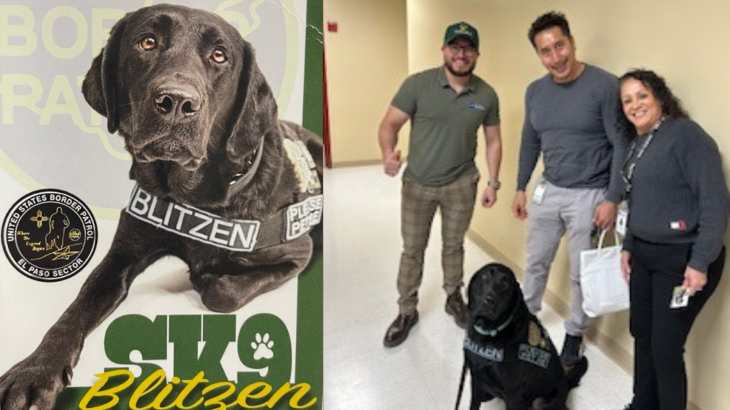 Visita especial de CIR-K9 destaca la colaboración entre agencias federales y locales en el Condado de Otero