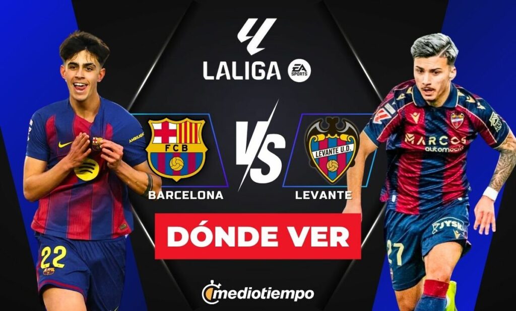 Barcelona vs Levante: Hora y Dónde VER el Partido de LaLiga HOY 2026 ...