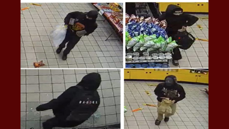 Autoridades buscan a cuatro sospechosos tras robo en negocio de San Mateo