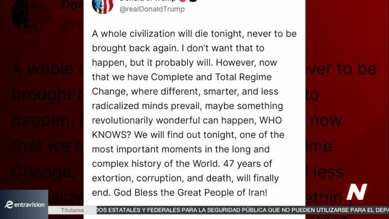 Donald Trump Aumenta Tensión Con Irán
