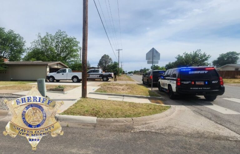 Autoridades arrestan a conductor por DWI en zona residencial del Condado de Chaves