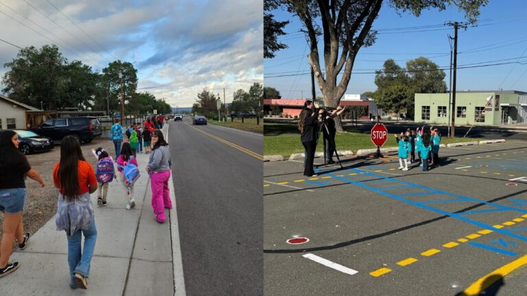 Día Nacional de Caminar y Andar en Bicicleta a la Escuela impulsa seguridad y salud en Nuevo México