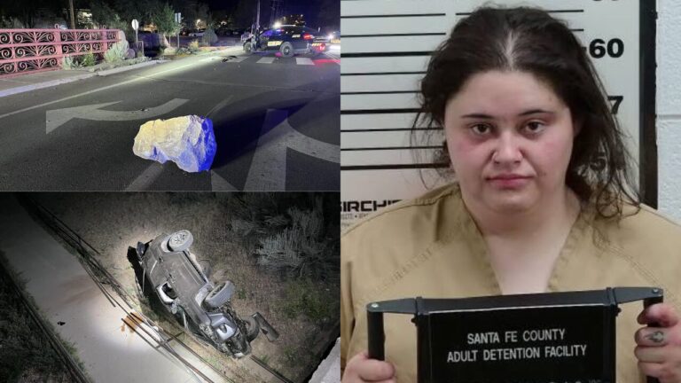 Policía de Santa Fe arresta a conductora ebria tras volcar su vehículo en el río Santa Fe
