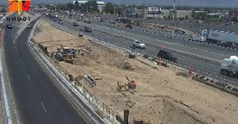 I-25 en Albuquerque cerrará cinco noches por demolición de puente en Montgomery Boulevard