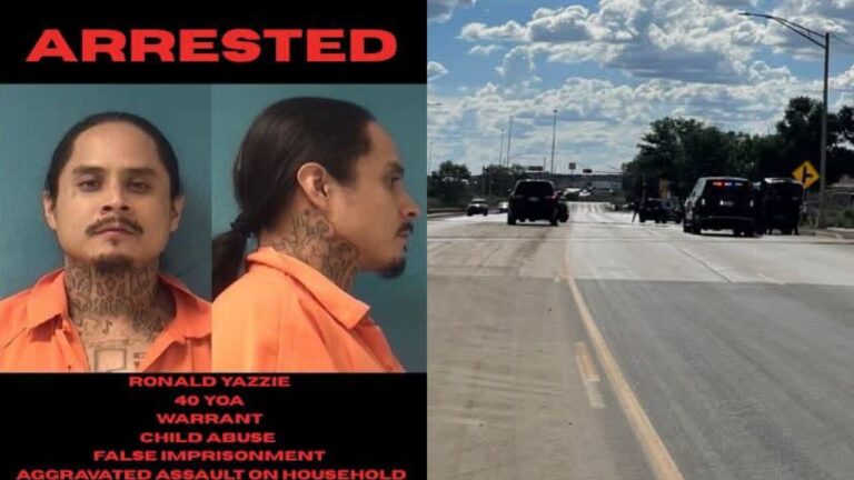 Detienen a hombre atrincherado que provocó movilización policial y cierres viales en Gallup